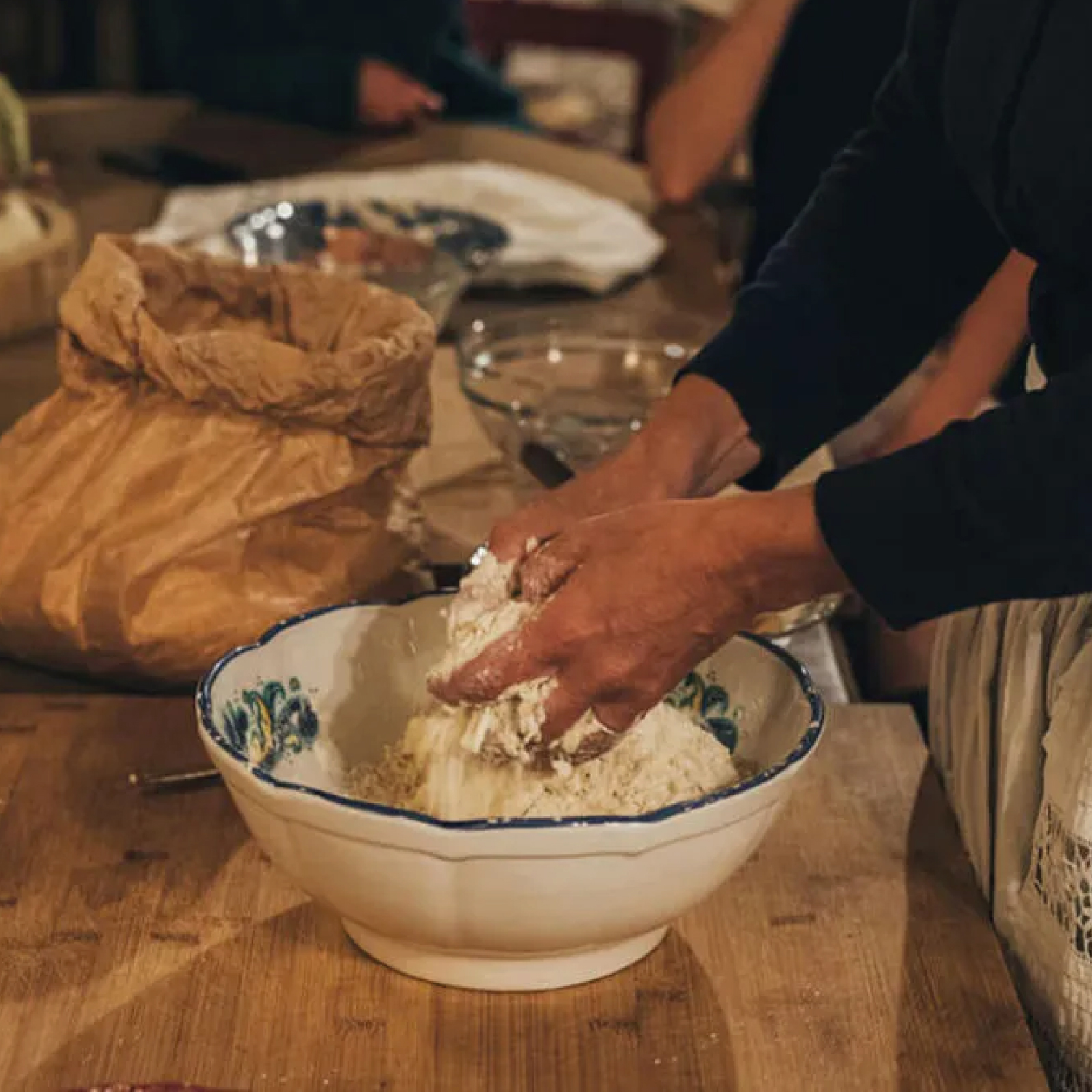 Cooking class in Tuscany, val d'Orcia.