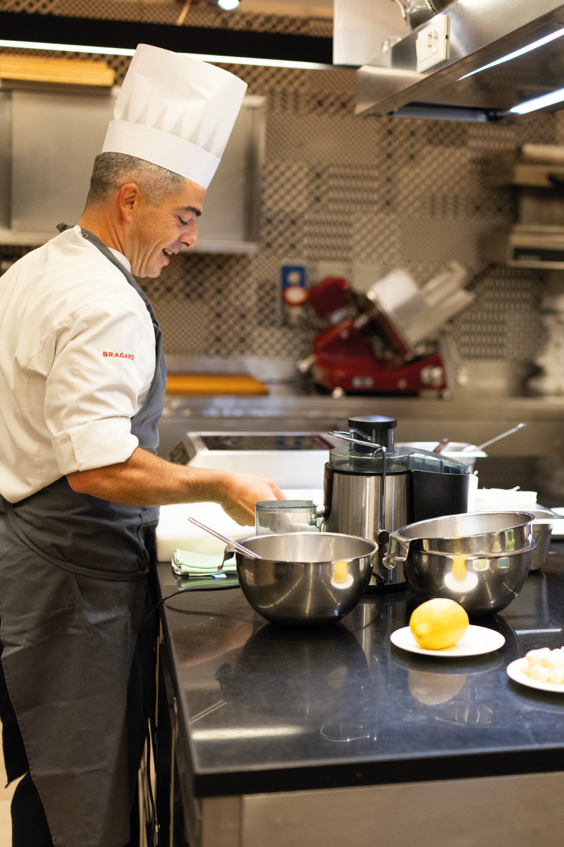 Cooking class Villa Crespi lake Orta