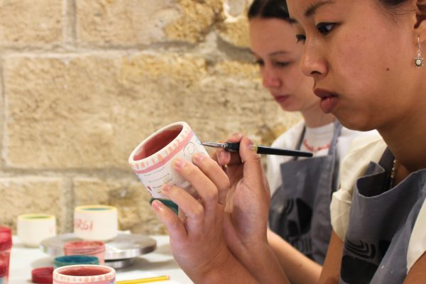 Private pottery workshop in Sicily. Private pottery workshop in Sicily.