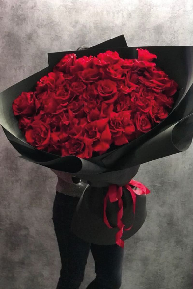 Luxury bouquet di rose proposta di Matrimonio