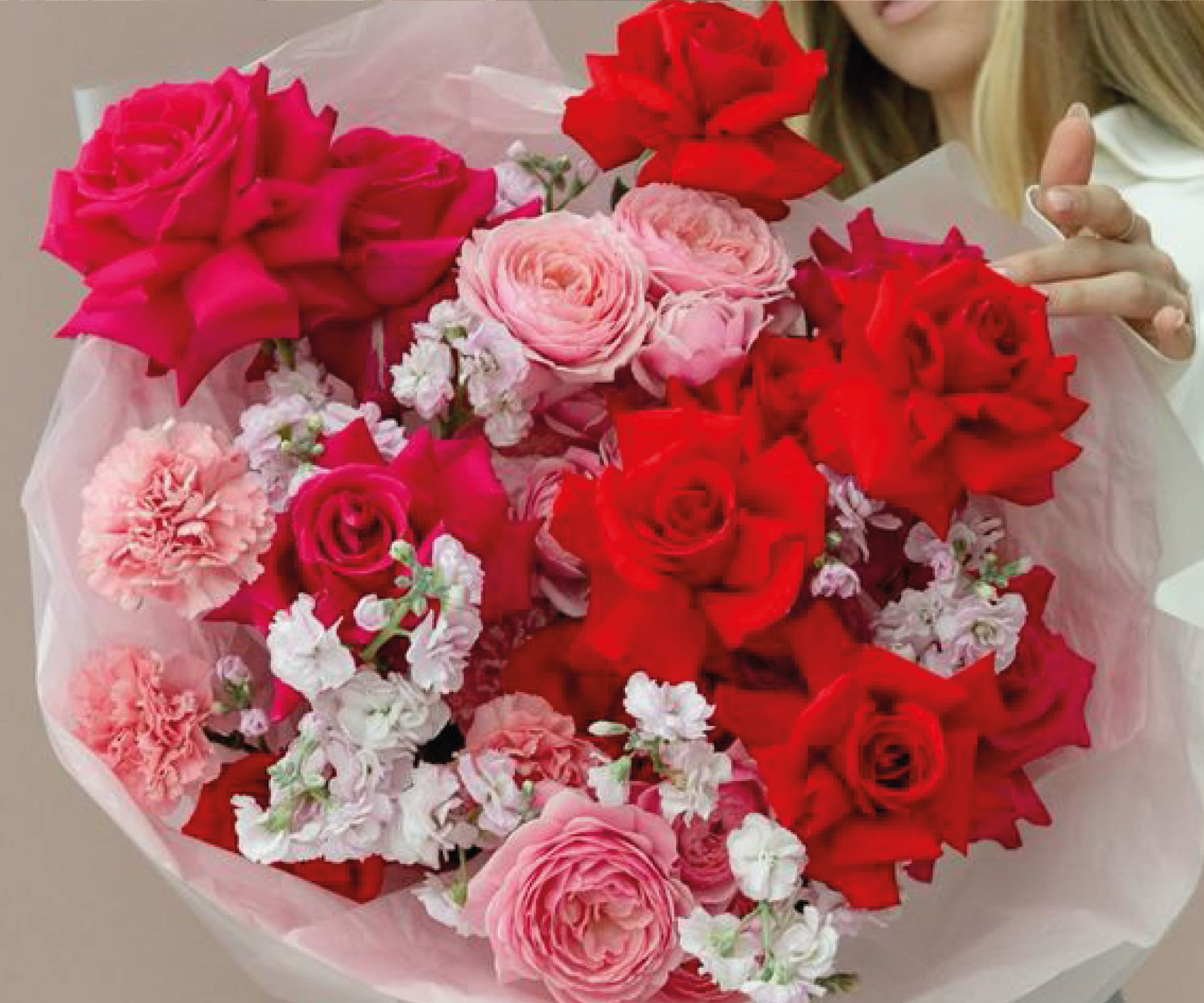 Regala bouquet floreale Como