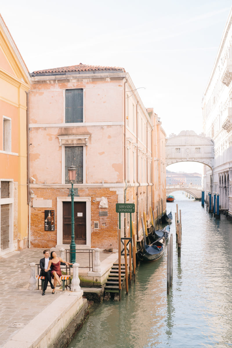 Venice couple photo shooting