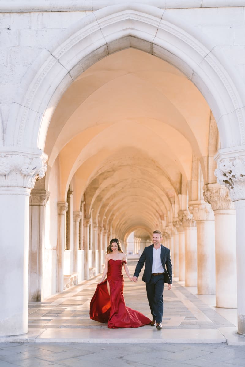 Venice couple photo shooting