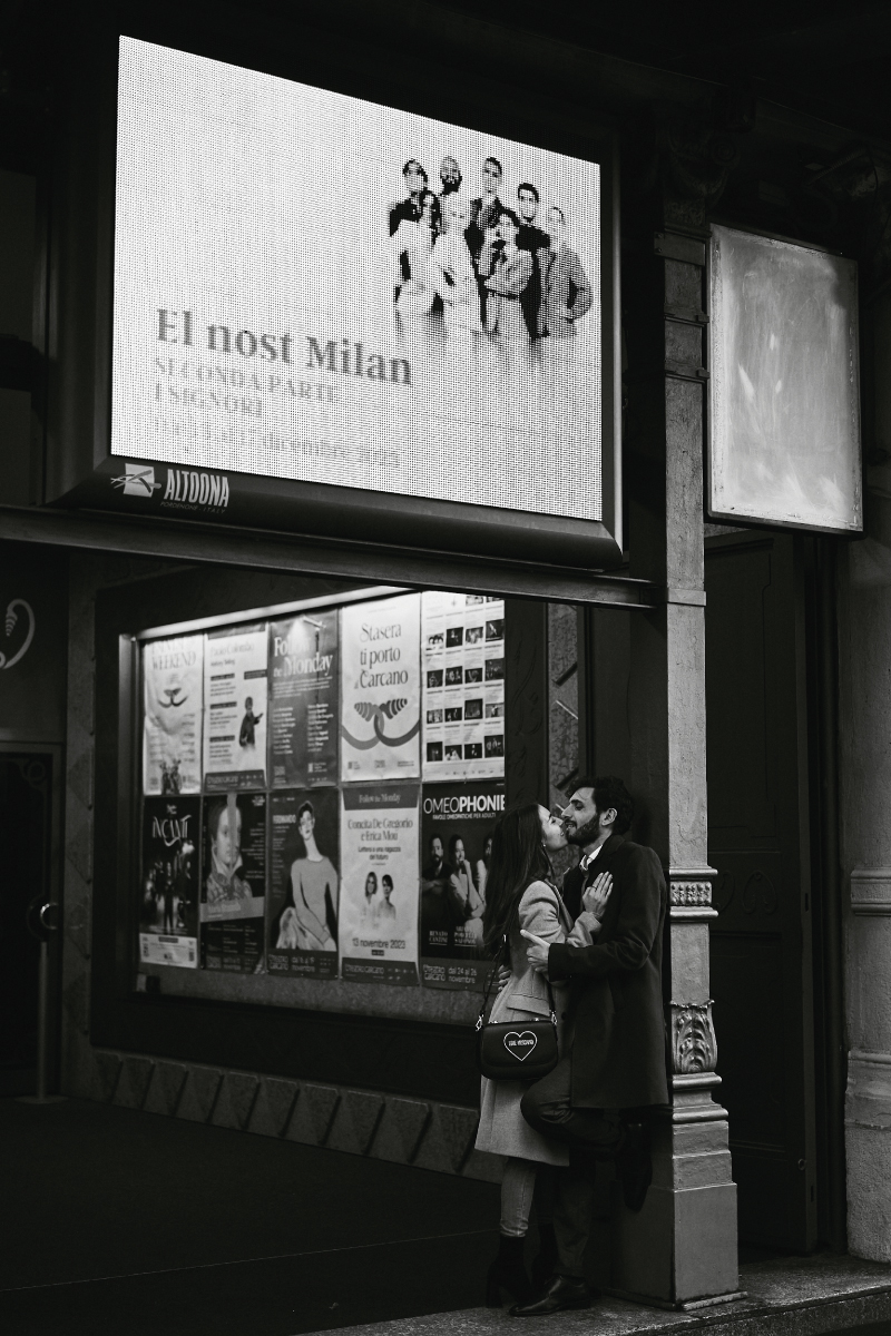 foto di coppia Milano