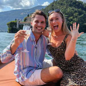 Bellagio boat tour wedding proposal Lake Como