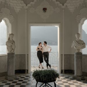 photo shooting Lake Como