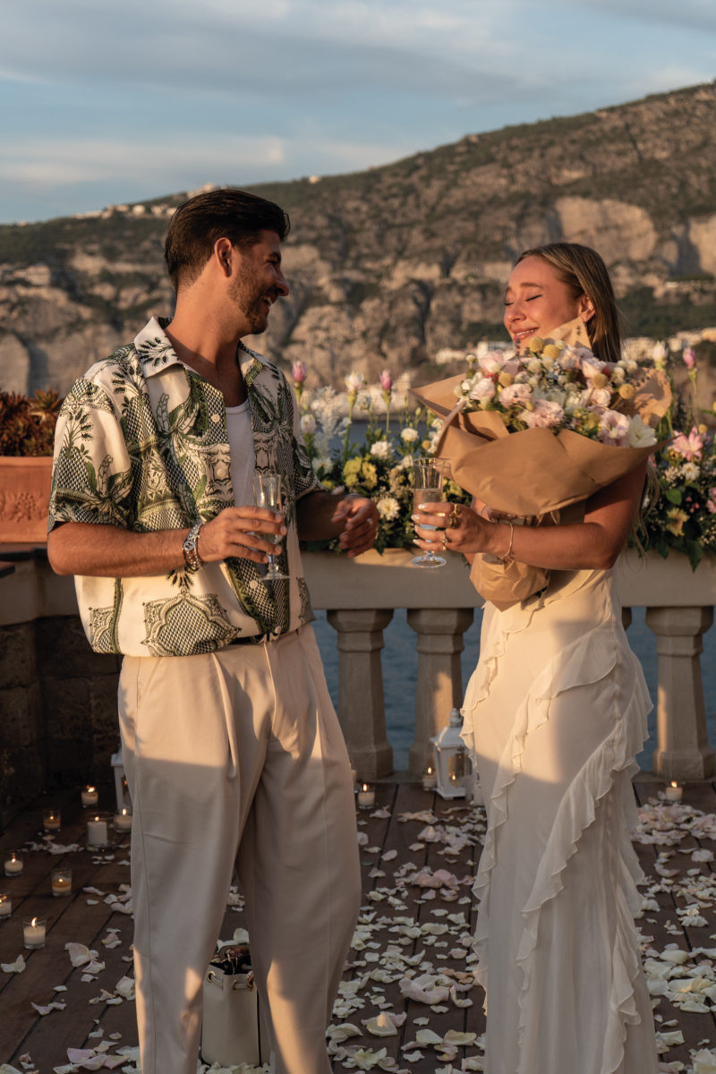 Wedding proposal Sorrento
